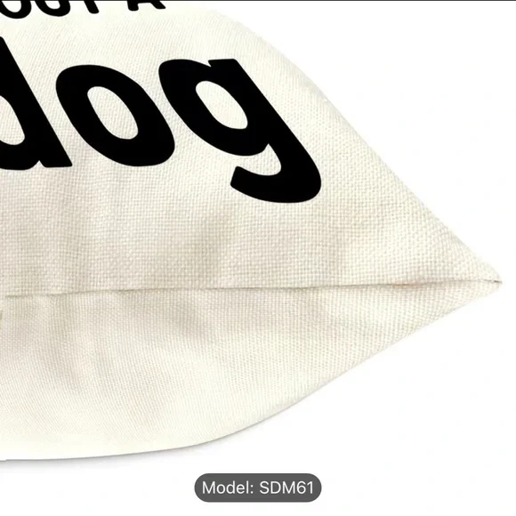 4pcs Christmas Dog Throw Pillows, inserts NOT included- 17.7x17.7 Inch B7 - Picture 4 of 4